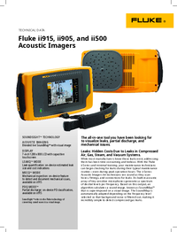 Thumbnail of document Data Sheet - II905 Precision Acoustic Imaging